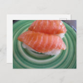 Sushi briefkaart (Voorkant / Achterkant)