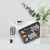 Sushi-briefkaart Briefkaart (Staand voorkant)