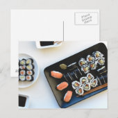 Sushi-briefkaart Briefkaart (Voorkant / Achterkant)