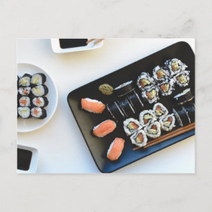 Sushi-briefkaart Briefkaart