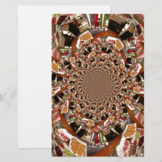 Sushi Briefpapier (Voorkant / Achterkant)