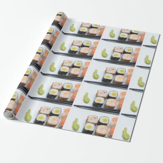 Sushi! Cadeaupapier (Uitgerold)
