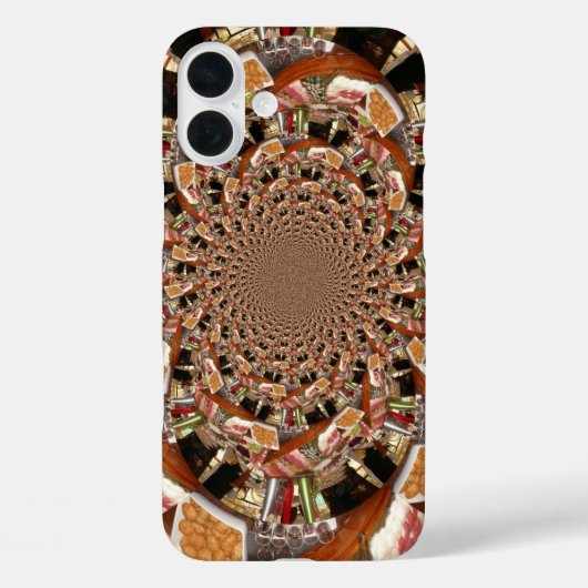 Sushi caleidoscoop motief ontwerp Case-Mate iPhone case (Achterkant)