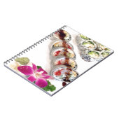 Sushi California Rolls Notitieboek (Linkerzijde)