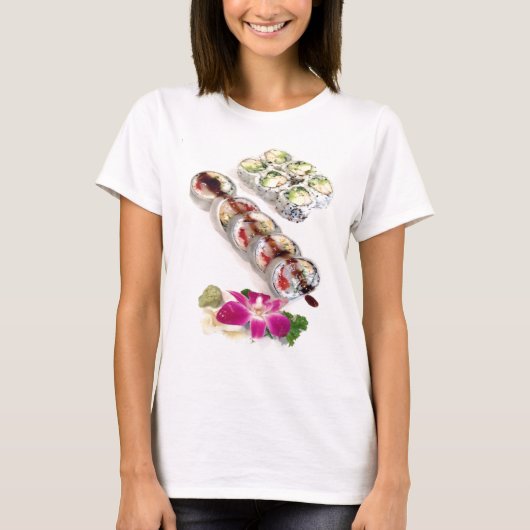 Sushi California Rolls T-shirt (Voorkant)