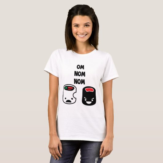 Sushi Cannibal T-shirt (Voorkant volledig)