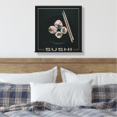 Sushi canvas afdrukken (Insitu (Slaapkamer))