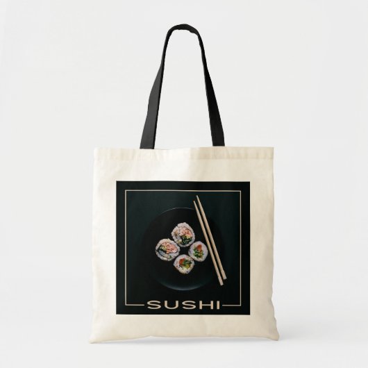Sushi canvas tassen (Voorkant)