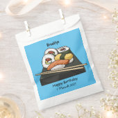 Sushi cartoon illustratie bedankzakje (Geknipt)