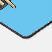 Sushi cartoon illustratie bureaumat (Hoek)