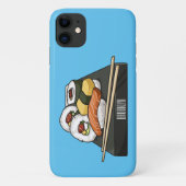 Sushi cartoon illustratie Case-Mate iPhone case (Achterkant)