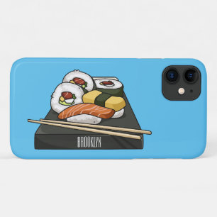 Sushi cartoon illustratie Case-Mate iPhone case