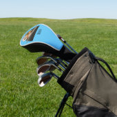 Sushi cartoon illustratie golfheadcover (Insitu)
