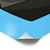 Sushi cartoon illustratie perfect poster (Hoek)