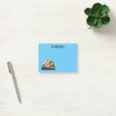 Sushi cartoon illustratie post-it® notes (Kantoor)
