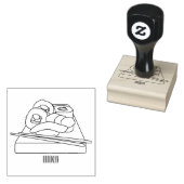 Sushi cartoon illustratie rubberstempel (Gestempeld)