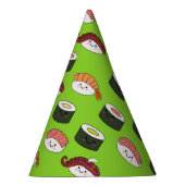 Sushi Cartoon Kids Verjaardagsfeest Pet Feesthoedjes (Rechts)