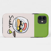 Sushi cartoon schattige Japanse kunst Case-Mate iPhone Case (Achterkant (horizontaal))