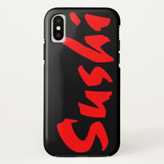 Sushi Case-Mate iPhone Case (Achterkant)