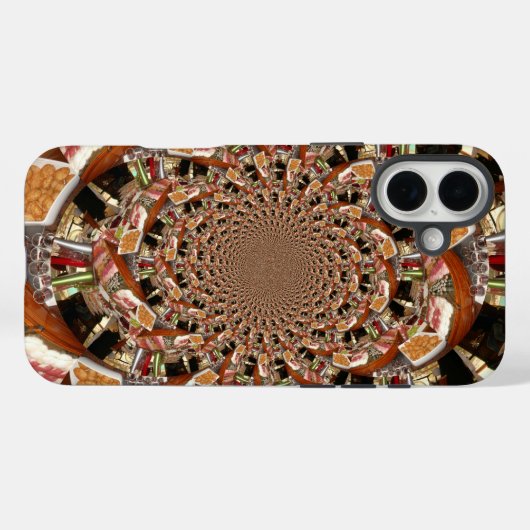 Sushi Case-Mate iPhone Case (Achterkant (horizontaal))