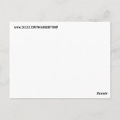 SUSHI CAT-BRIEFKAARTEN BRIEFKAART (Achterkant)