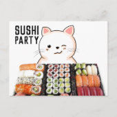 SUSHI CAT-BRIEFKAARTEN BRIEFKAART (Voorkant)