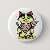 Sushi Cat Button (Voorkant)