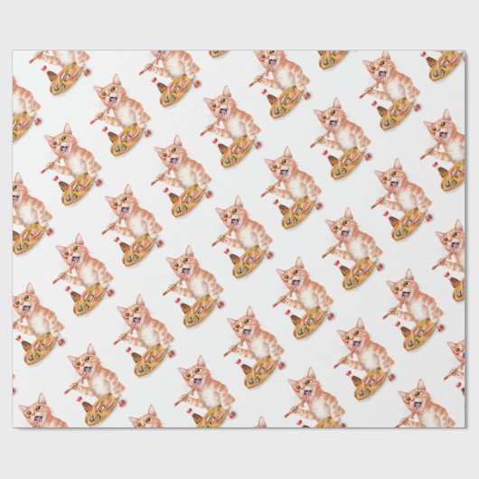 Sushi Cat Cadeaupapier (Vlak)
