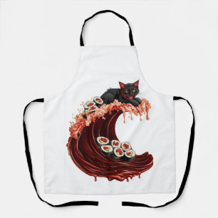 Sushi Cat Dromen Eigenzinnig Japans Voedsel Katje Schort