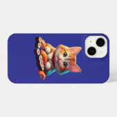 Sushi Cat iPhone 14 Hoesje iPhone Hoesje (Achterkant horizontaal)