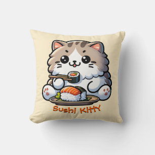 Sushi Cat Kussen