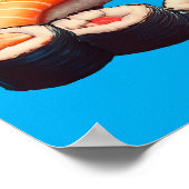 Sushi Cat Poster (Hoek)