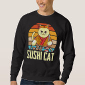 Sushi Cat Sashimi Nigiri Maki Cats Trui (Voorkant)