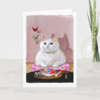 Sushi Cat - Sashimi Sweetie Kaart