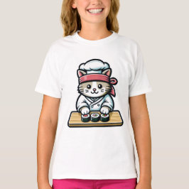 Sushi Cat - Schattigee & Grappige Kat Maken Sushi  T-shirt
