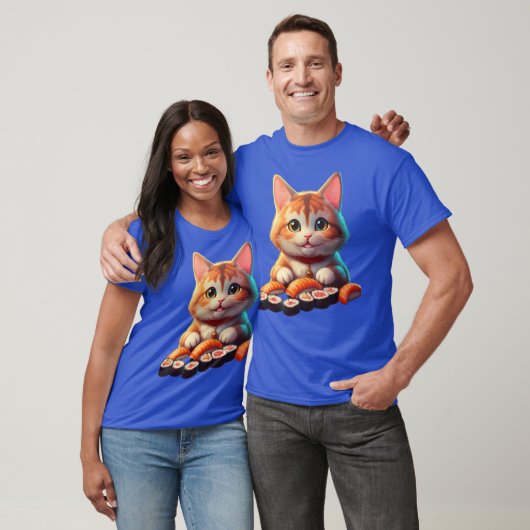 Sushi Cat T-shirt (Unisex)