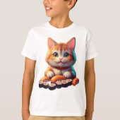 Sushi Cat T-shirt (Voorkant)