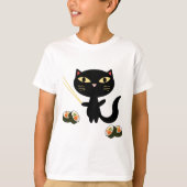 Sushi Cat T-shirt (Voorkant)