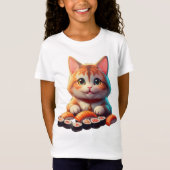 Sushi Cat T-shirt (Voorkant)