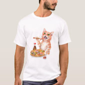 Sushi Cat T-shirt (Voorkant)