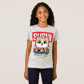 Sushi Cat T-shirt (Voorkant volledig)