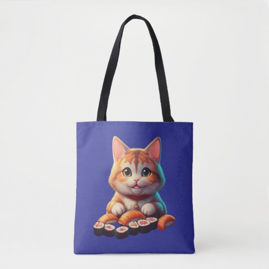 Sushi Cat Tote Bag (Voorkant)