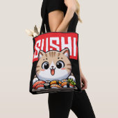 Sushi Cat Tote Bag (Dichtbij)