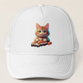 Sushi Cat Trucker Pet (Voorkant)