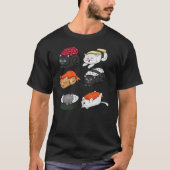 sushi cats persianus t-shirt (Voorkant)