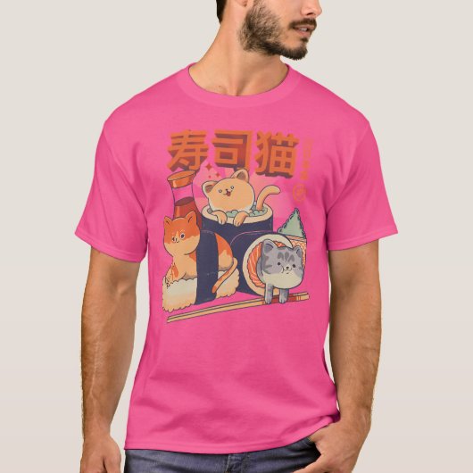 Sushi Cats T-shirt (Voorkant)