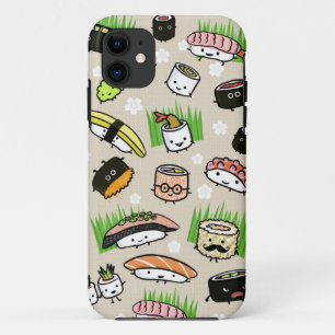 Sushi Characters Pattern Case-Mate iPhone Case