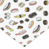 Sushi Characters Pattern Tafelkleed (Gekanteld)