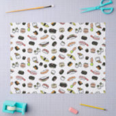Sushi Characters Pattern Tissuepapier (Craft)