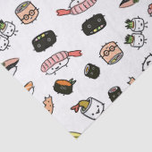 Sushi Characters Pattern Tissuepapier (Detail)
